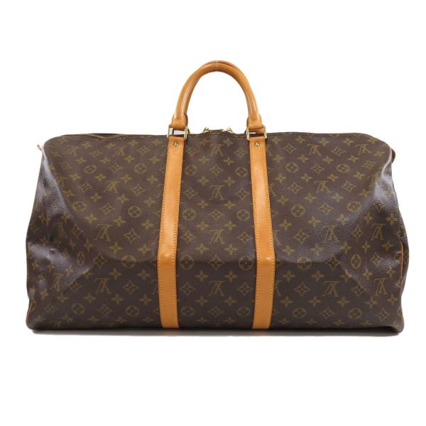 2 Louis Vuitton Keepall 55 Monogram Boston Bag Monogram Canvas