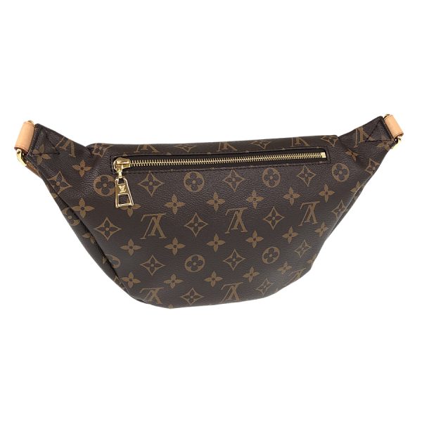 2 Louis Vuitton Monogram Bum Bag Brown