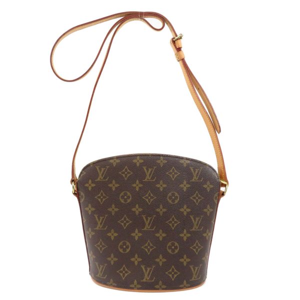 2 Louis Vuitton Drouot Monogram Shoulder Bag Monogram Canvas