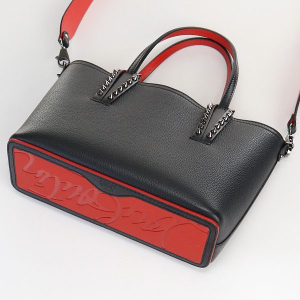 2 Christian Louboutin Cabata Mini Tote Bag Leather