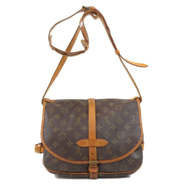 2 Louis Vuitton Saumur M Monogram Shoulder Bag Monogram Canvas