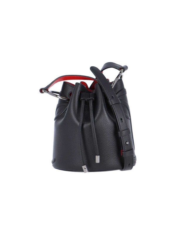 2 Christian Louboutin Tote Bag Black Red