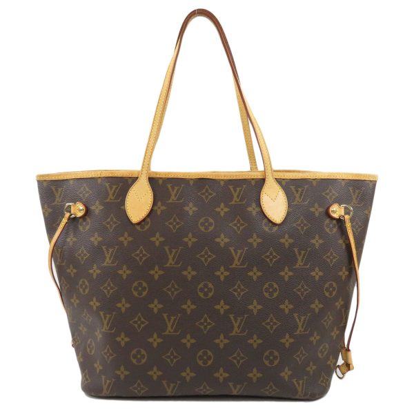 2 Louis Vuitton Neverfull MM Monogram Tote Bag Monogram Canvas