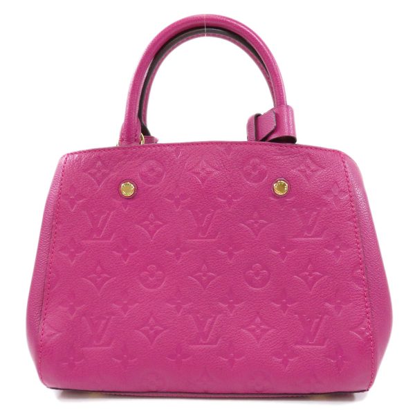 2 Louis Vuitton Montaigne BB Emprene Handbag