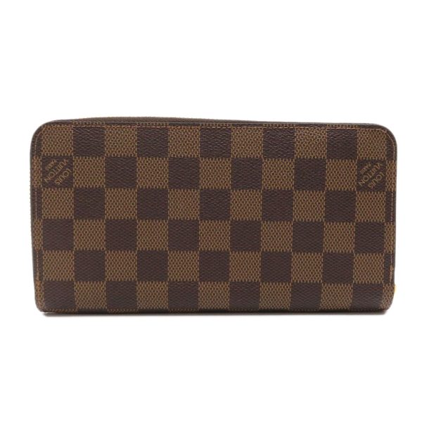 2 Louis Vuitton Zippy Wallet Damier Long Wallet With Coin Purse Damier Canvas