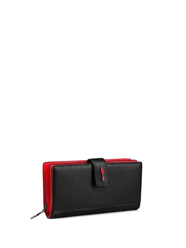 2 Christian Louboutin Wallet Autumnwinter 2023 Black Red