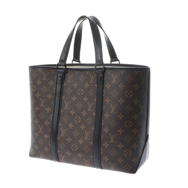 2 Louis Vuitton Macassar Weekend Tote PM Brown Monogram Canvas