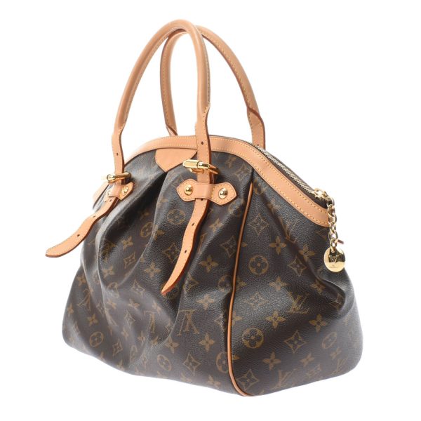 2 Louis Vuitton Monogram Tivoli GM Brown Monogram Canvas Shoulder Bag