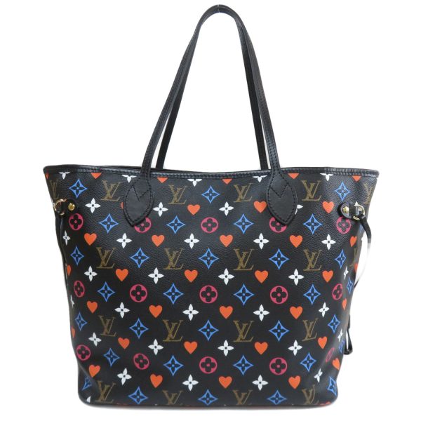 2 Louis Vuitton Game On Neverfull MM Tote Bag Monogram Canvas