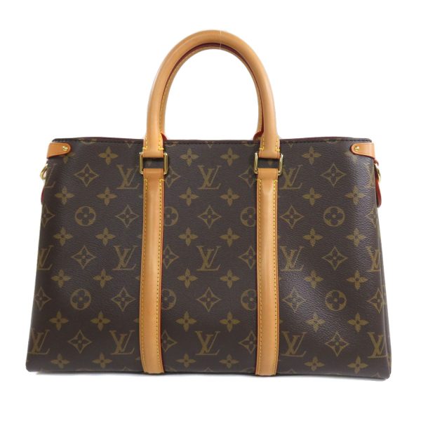 2 Louis Vuitton Soufflot MM Handbag Monogram Canvas