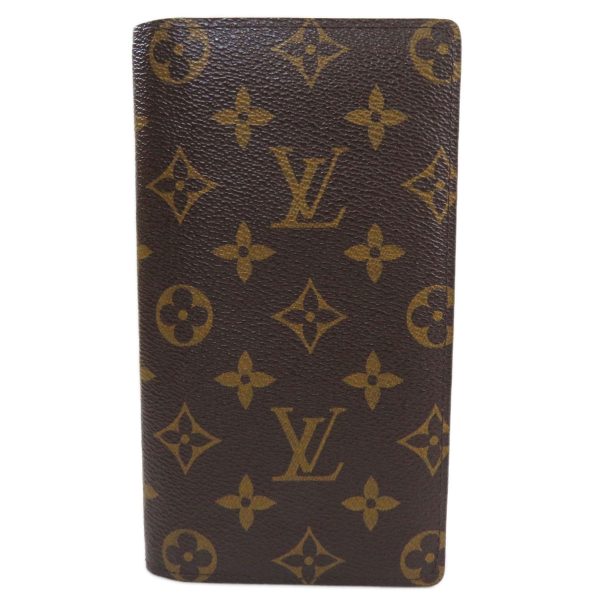 2 Louis Vuitton Portefeuille Brother Old Monogram Long Wallet With Coin Purse Monogram Canvas