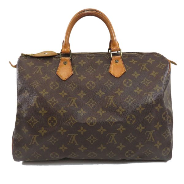 2 Louis Vuitton Speedy 35 Monogram Boston Bag Monogram Canvas