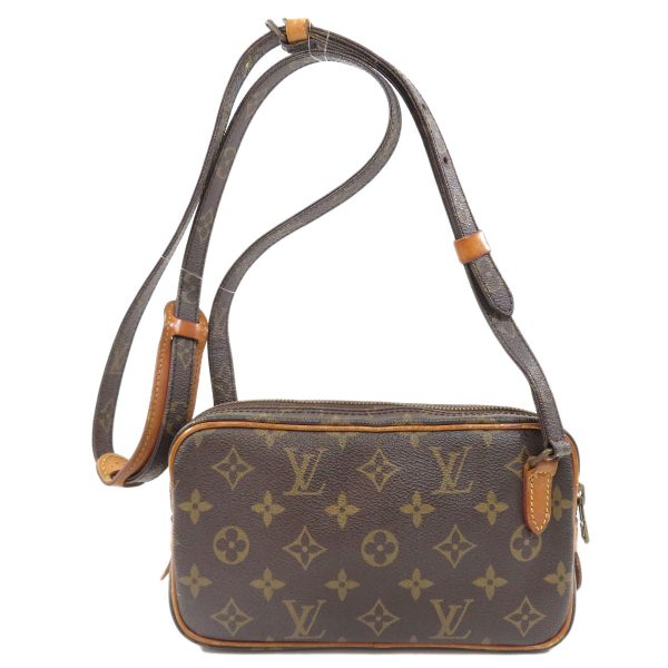 2 Louis Vuitton Pochette Marly Bandouliere Monogram Shoulder Bag Monogram Canvas