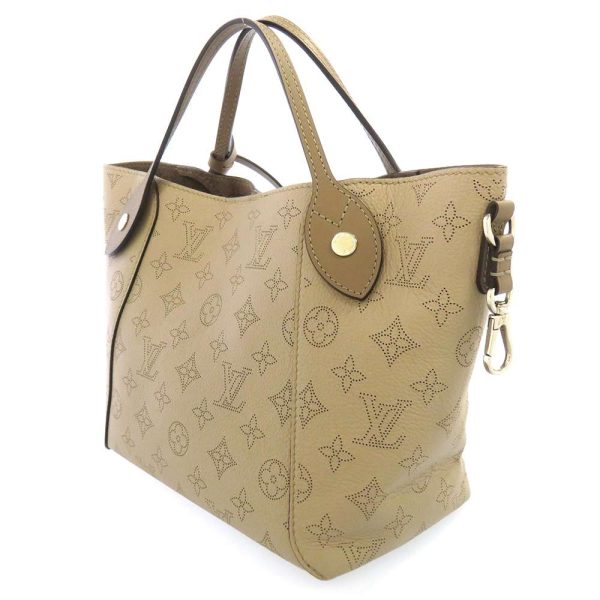 2 Louis Vuitton Handbag Monogram Mahina Hina PM Galle