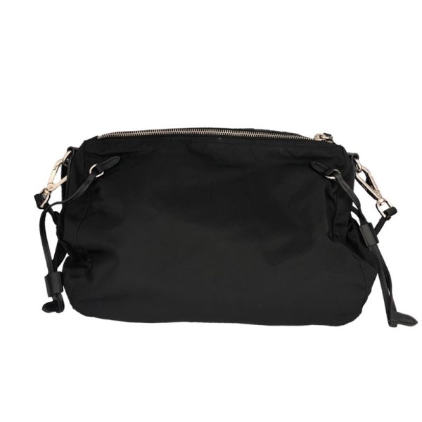 2 Prada Shoulder Bag Nylon Shoulder Bag Black