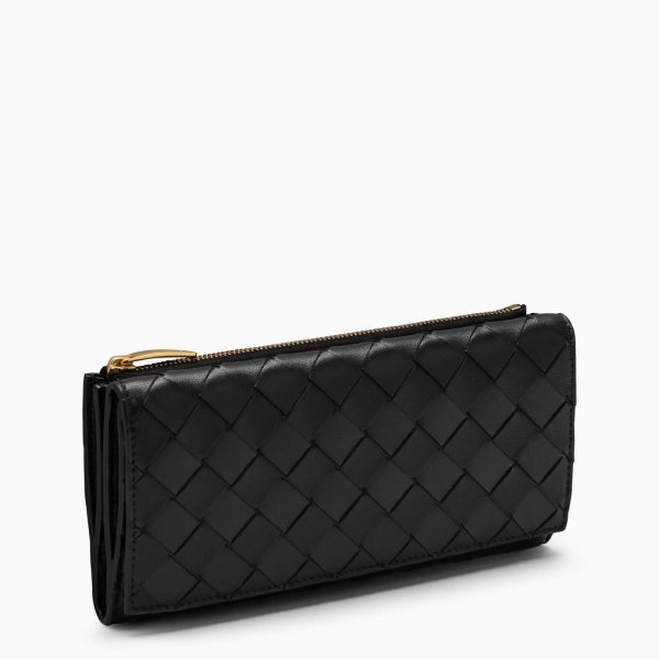 2d18bab7d04472d ia 1 Bottega Veneta Leather Wallet Black