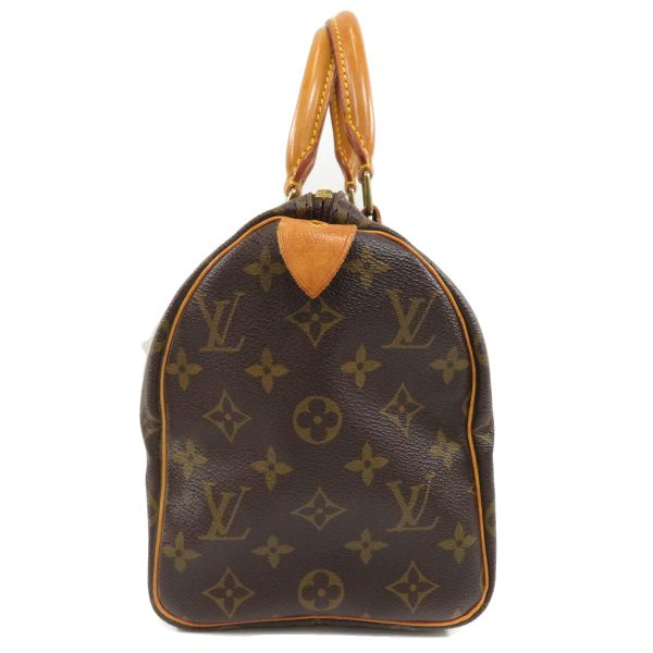 3 Louis Vuitton Speedy 25 Monogram Boston Bag Monogram Canvas