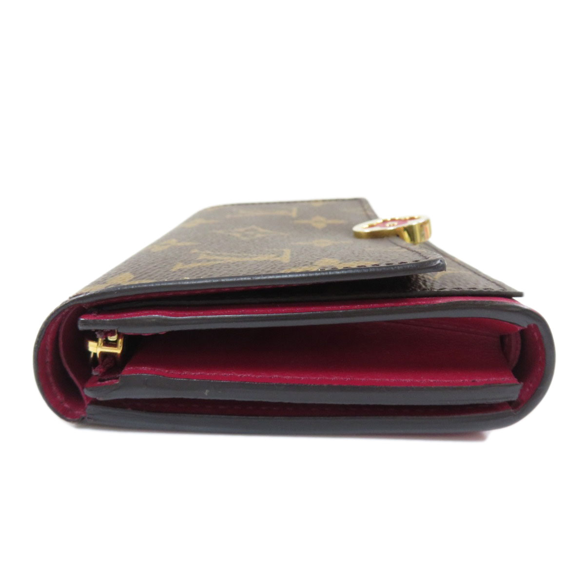 Louis Vuitton Portefeuille Flor Compact Monogram Bifold Wallet With Coin Purse Monogram Canvas - Image 3