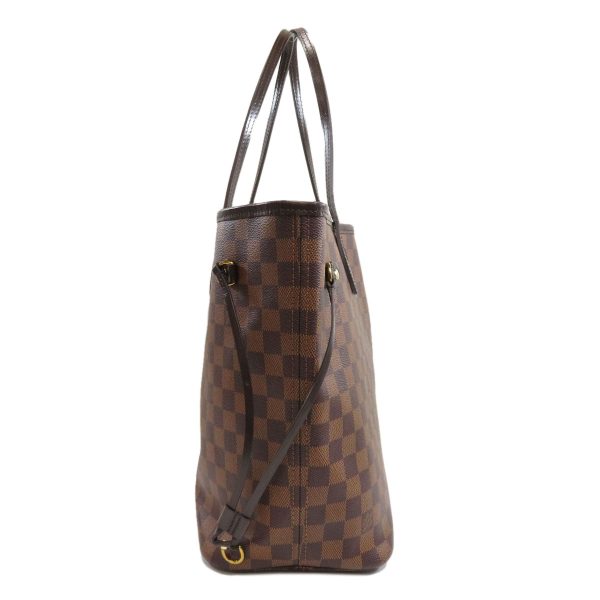 3 Louis Vuitton Neverfull MM Damier Tote Bag Damier Canvas