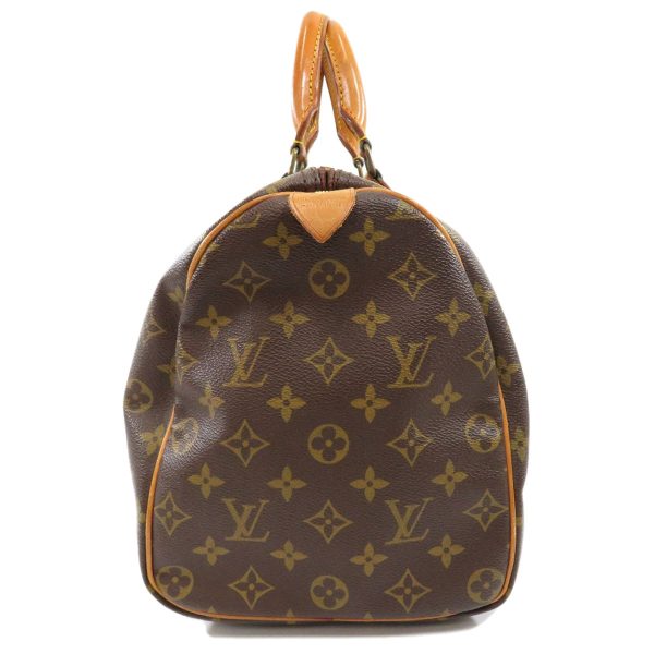 3 Louis Vuitton Speedy 35 Monogram Boston Bag Monogram Canvas