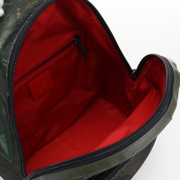 3 Christian Louboutin Backpack Rucksack Jacquard