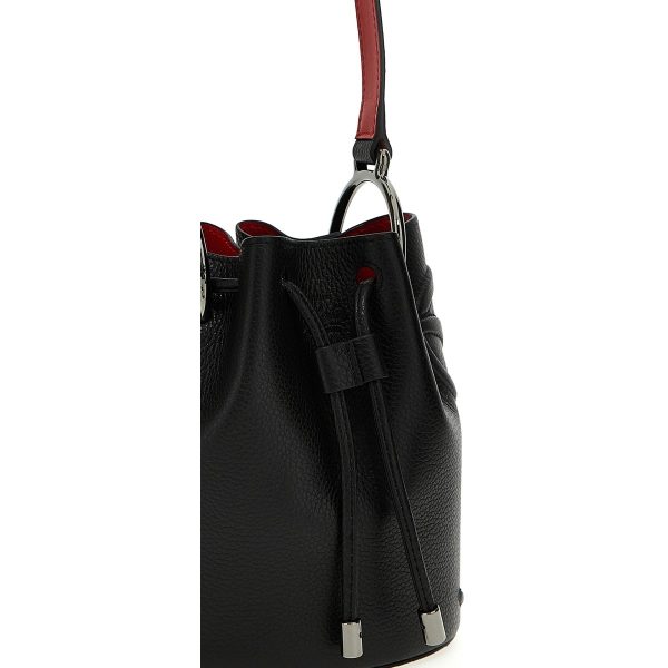 3 Christian Louboutin By My Side Bucket Bag Bag Black