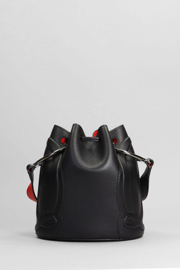 3 Christian Louboutin Shoulder Bag Black