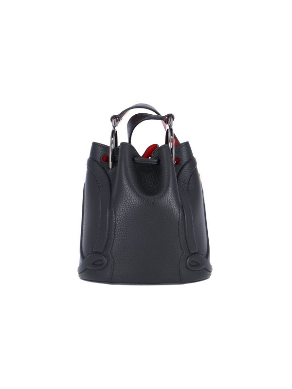 3 Christian Louboutin Tote Bag Black Red