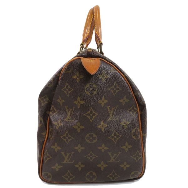 3 Louis Vuitton Speedy 35 Monogram Boston Bag Monogram Canvas