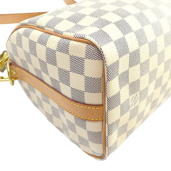 3 Louis Vuitton Speedy Bandouliere 25 Damier Azur