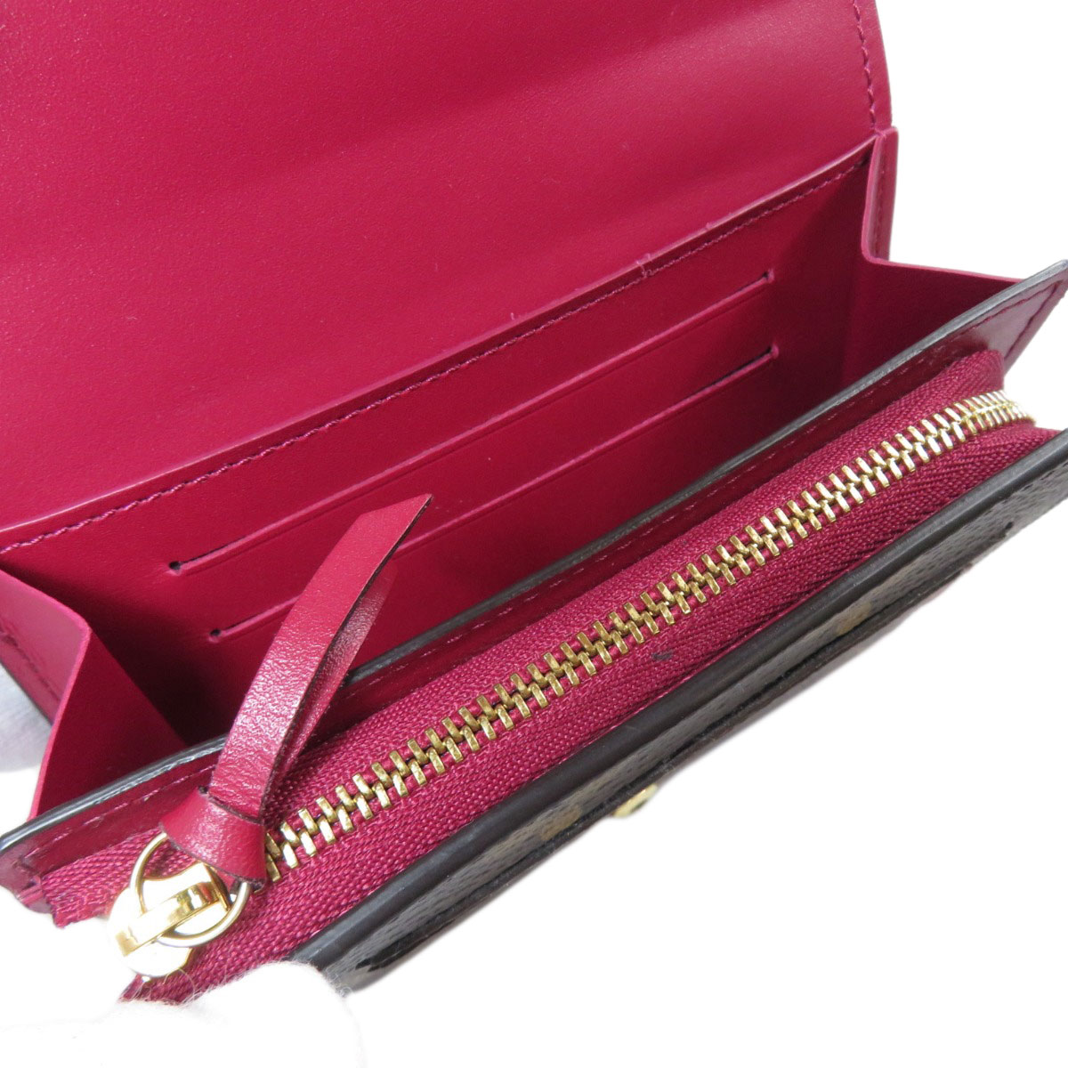 Louis Vuitton Portefeuille Flor Compact Monogram Bifold Wallet With Coin Purse Monogram Canvas - Image 4