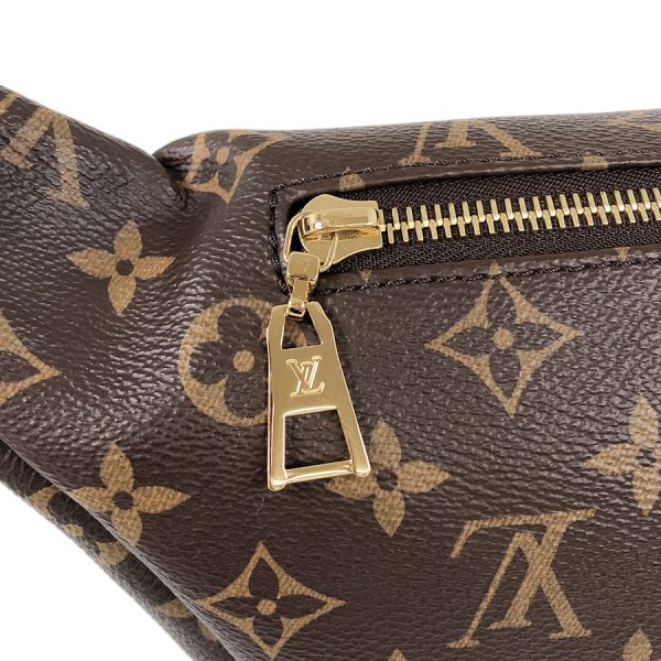 4 Louis Vuitton Monogram Bum Bag Brown