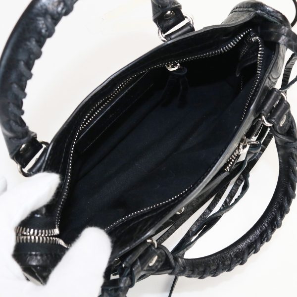 4 Balenciaga Classic Mini City Handbag Black