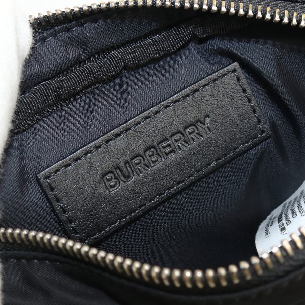 4 Burberry Waist Bag Nylon Black