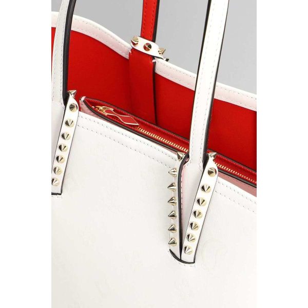 4 Christian Louboutin Tote Bag Springsummer 2023 White Red