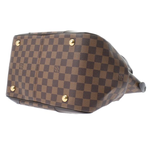 4 Louis Vuitton Damier Verona MM Brown Ebene Damier Canvas Tote Bag