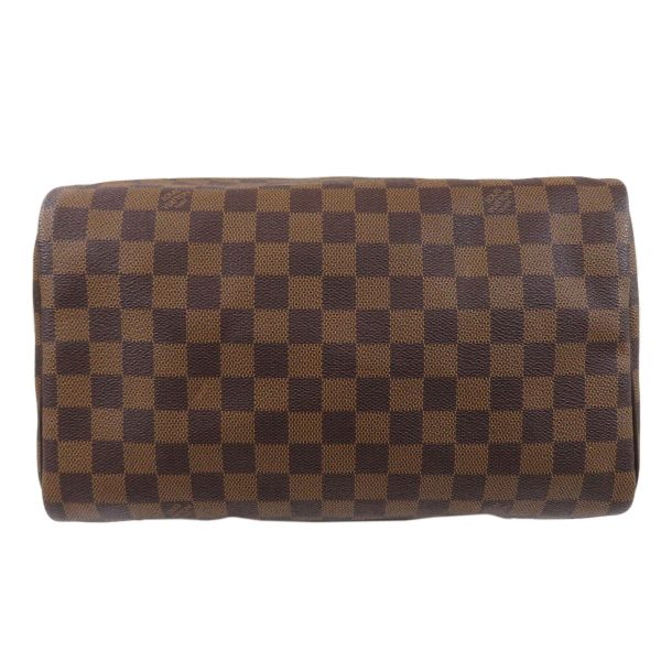 4 Louis Vuitton Speedy 30 Damier Ebene Handbag Damier Canvas