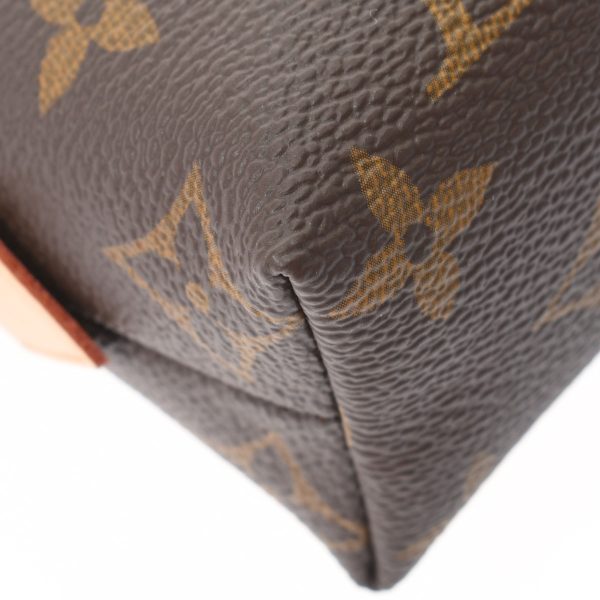 4 Louis Vuitton Pochette Cosmetic MM Brown Monogram Canvas Pouch