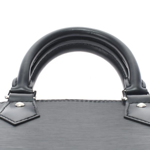 4 Louis Vuitton Epi Alma BB 2WAY Noir Epi Leather Handbag