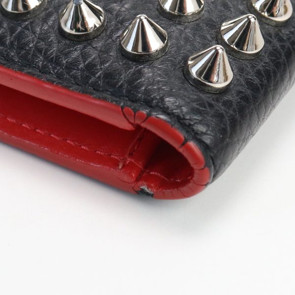 5 Christian Louboutin Vertical Card Case Black