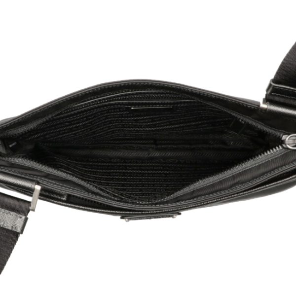 5 Prada Eco Nylon Shoulder Bag Nero Black