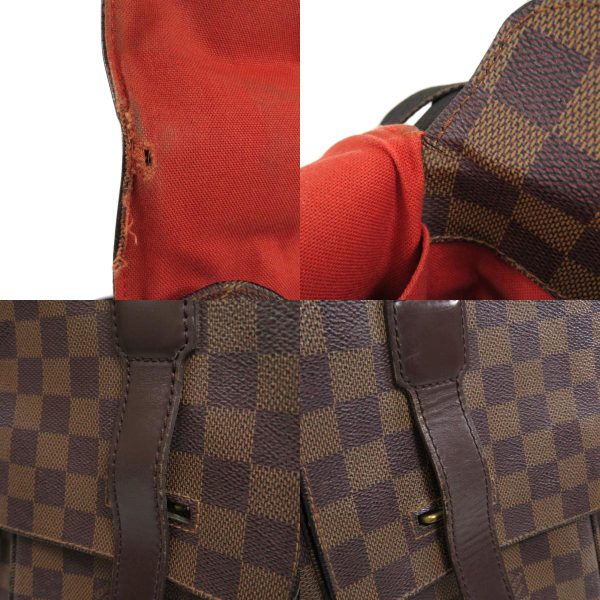 5 Louis Vuitton Broadway Damier Ebene Business Bag Damier Canvas