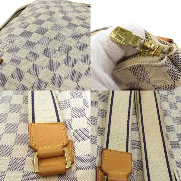 5 Louis Vuitton Pochette Bossfall Damier Azur Shoulder Bag Damier Canvas