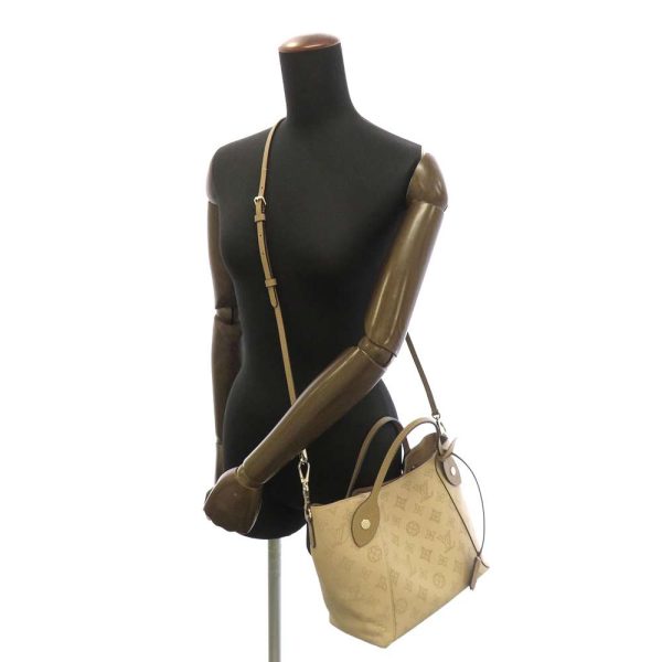 5 Louis Vuitton Handbag Monogram Mahina Hina PM Galle