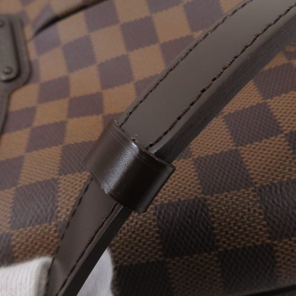 6 Louis Vuitton Bloomsbury PM Damier Ebene Shoulder Bag Damier Canvas