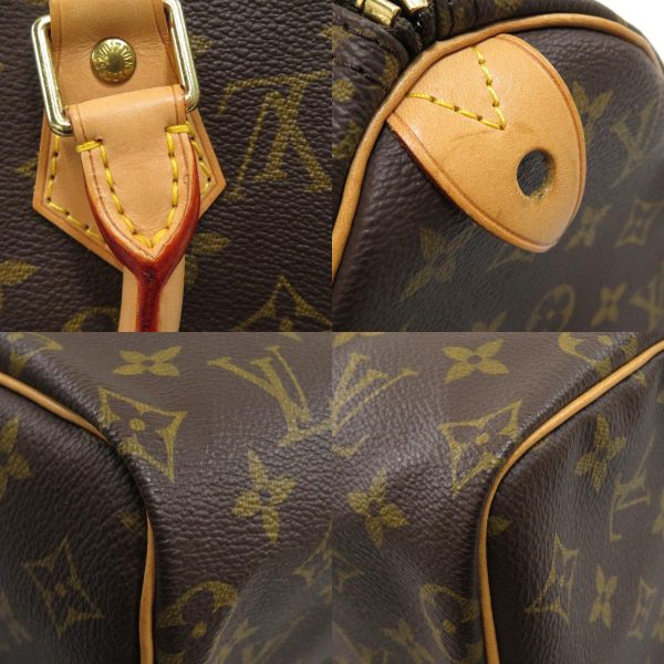 6 Louis Vuitton Speedy 25 Monogram Boston Bag Monogram Canvas