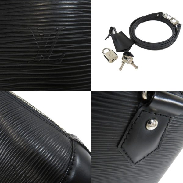 6 Louis Vuitton Alma BB Epi handbag Epi leather