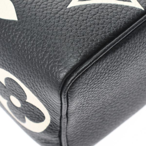 6 Louis Vuitton Empreinte Bicolor Nano Speedy Black Beige Leather Shoulder Bag
