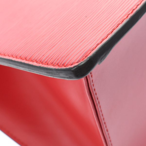 6 Louis Vuitton Epi Riviera Castilian Red Epi Leather Handbag