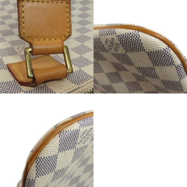 6 Louis Vuitton Pochette Bossfall Damier Azur Shoulder Bag Damier Canvas